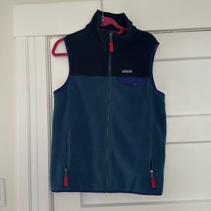 Patagonia blue vest